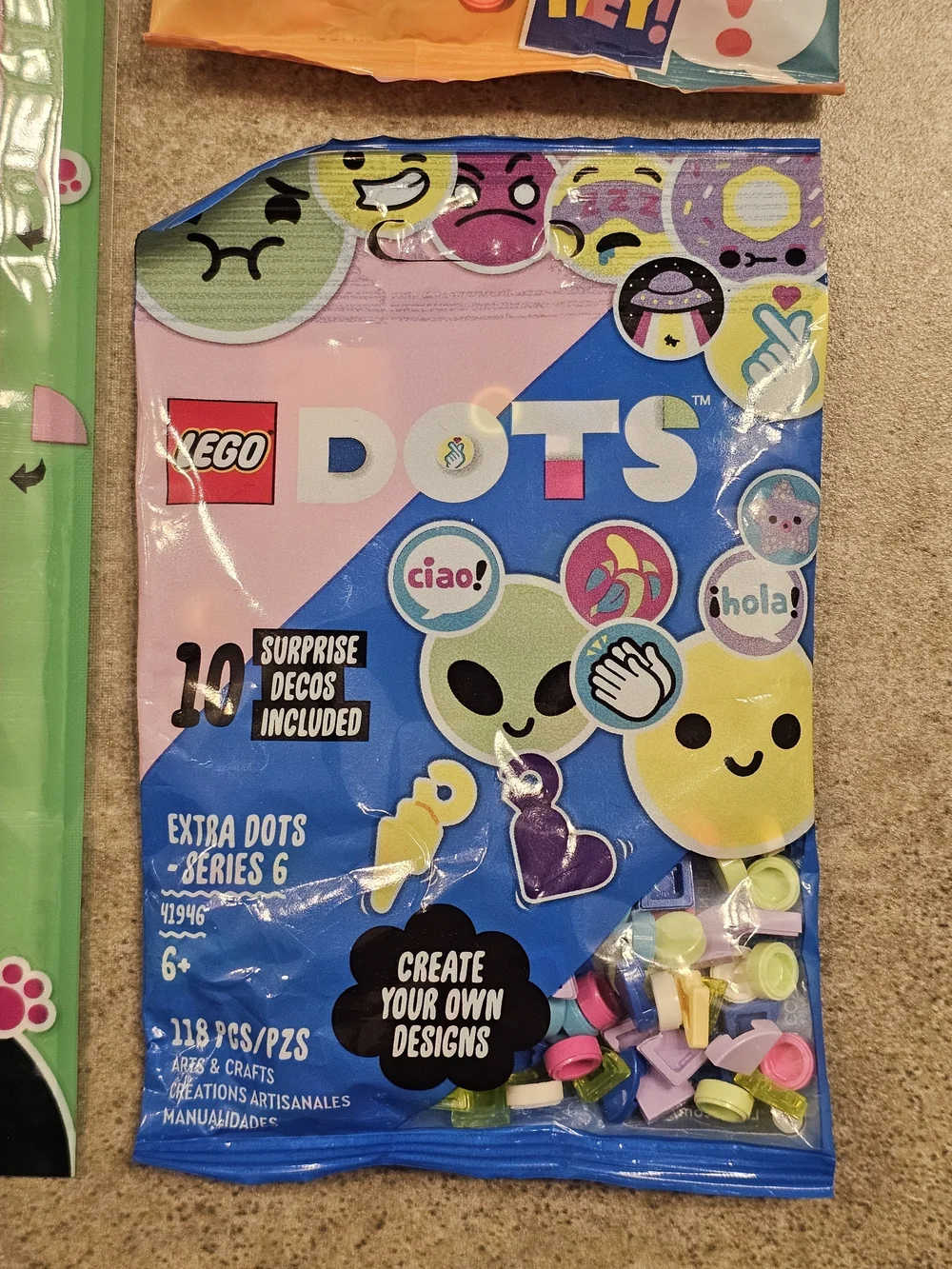 LEGO DOTS - 3 Bracelet Kits + 3 Extra Dot Set - NIB - Magic Forest, Funky Animal - Picture 7 of 7